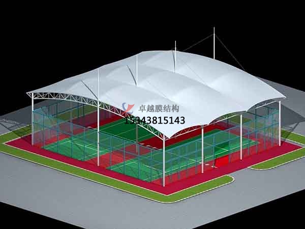 舟山市籃球場膜結(jié)構(gòu)罩棚【設(shè)計(jì)施工】